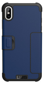 UAG Metropolis Folio Case iPhone Xs Max - Cobalt