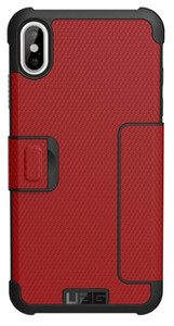 UAG Metropolis Folio Case iPhone Xs Max - Magma