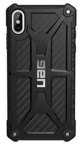 UAG Monarch Case iPhone Xs Max - Carbon Fibre