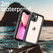Krakatoo Dot WaterProof Case iPhone 13 Mini  - Black/Clear