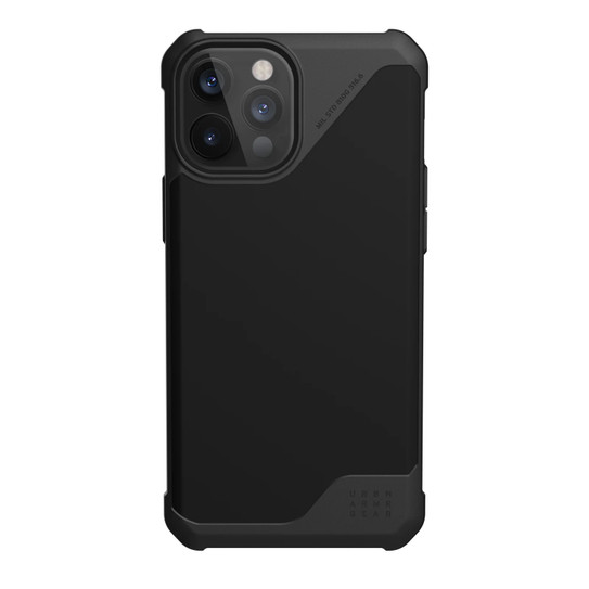 UAG Metropolis LT Case iPhone 12 Pro Max 5G - Satn Armr Black
