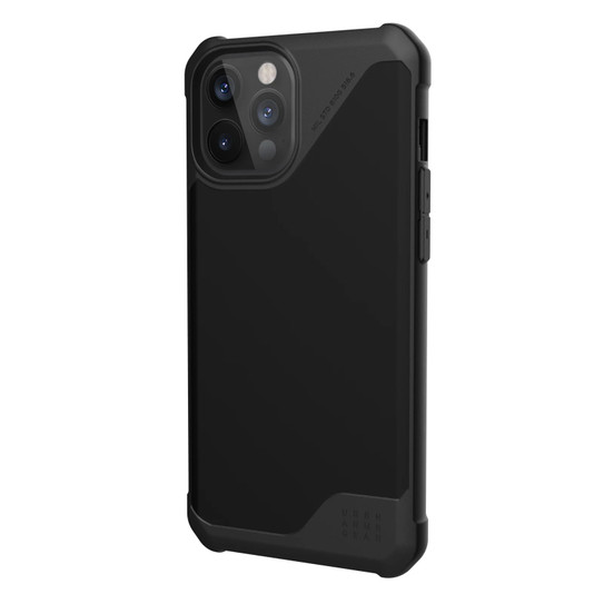 UAG Metropolis LT Case iPhone 12 Pro Max 5G - Satn Armr Black