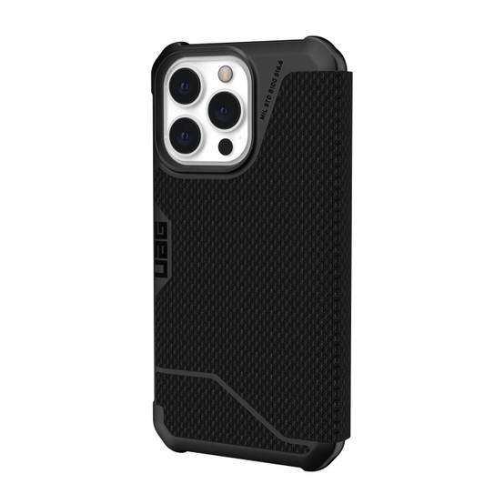 UAG Metropolis Folio Case iPhone 13 Pro - Kevlar Black UAG Metropolis Folio Case iPhone 13 Pro - Kevlar Black