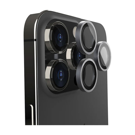EFM Camera Lens Armour iPhone 14 Pro/14 Pro Max - Carbon EFM Camera Lens Armour iPhone 14 Pro/14 Pro Max - Carbon