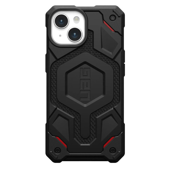 UAG Monarch Pro Kevlar MagSafe Case iPhone 15 - Kevlar Black UAG Monarch Pro Kevlar MagSafe Case iPhone 15 - Kevlar Black