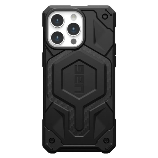UAG Monarch Pro MagSafe Case iPhone 15 Pro Max - Carbon Fiber UAG Monarch Pro MagSafe Case iPhone 15 Pro Max - Carbon Fiber
