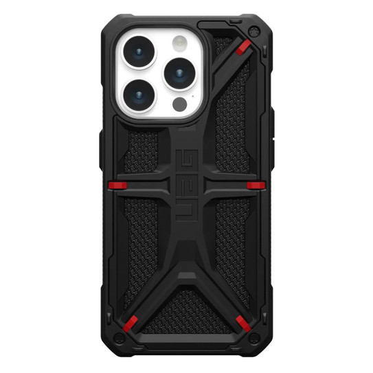 UAG Monarch Kevlar Case iPhone 15 Pro - Kevlar Black UAG Monarch Kevlar Case iPhone 15 Pro - Kevlar Black