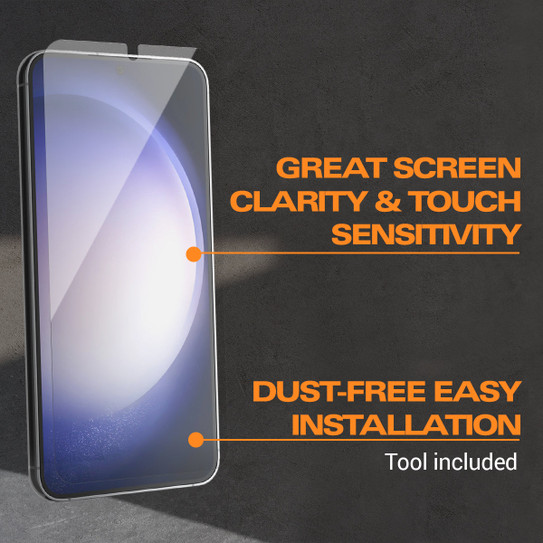 EFM ScreenSafe Glass D3O Screen Armour Samsung Galaxy S24+ Plus - Clear EFM ScreenSafe Glass D3O Screen Armour Samsung Galaxy S24+ Plus - Clear