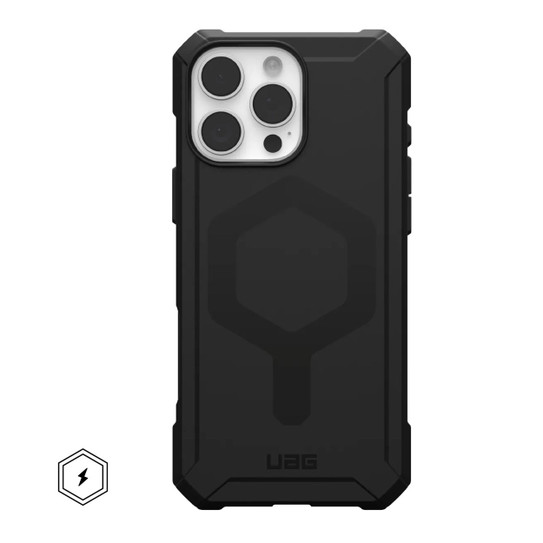 UAG Essential Armor MagSafe Case iPhone 16 Pro - Black UAG Essential Armor MagSafe Case iPhone 16 Pro - Black