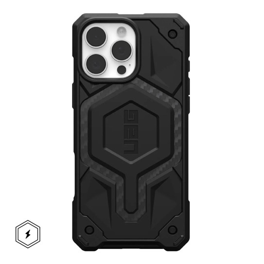 UAG Monarch Pro MagSafe Case iPhone 16 Pro Max - Carbon Fiber