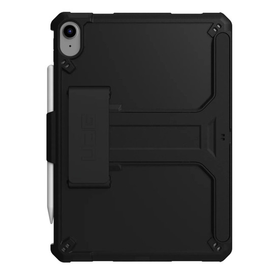 UAG Scout with Kickstand & Hand Strap Case iPad 10.9" 10th Gen - Black UAG Scout with Kickstand & Hand Strap Case iPad 10.9" 10th Gen - Black