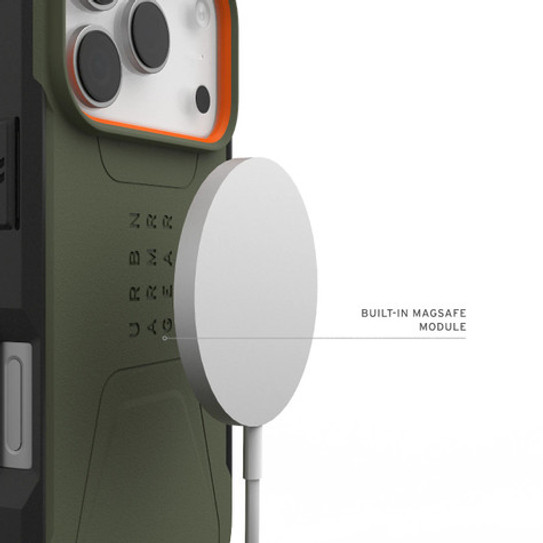 UAG Civilian Case iPhone 17 Pro Max - Olive/Orange UAG Civilian Case iPhone 17 Pro Max - Olive/Orange