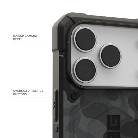 UAG Pathfinder SE Case iPhone 17 Pro - Midnight Camo