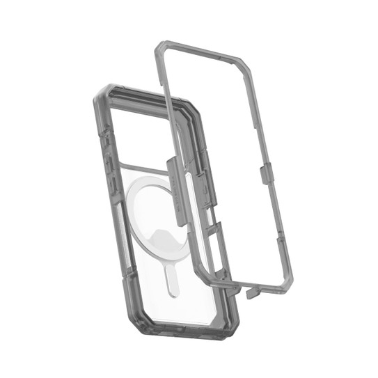 UAG Trooper MagSafe Case iPhone 17 Pro - Clear/Ash