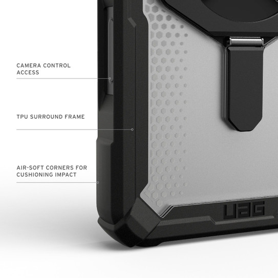 UAG Plasma XTE MagSafe Case iPhone 17 Pro Max - Clear/Black UAG Plasma XTE MagSafe Case iPhone 17 Pro Max - Clear/Black