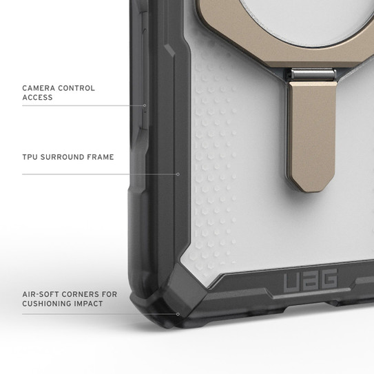 UAG Plasma XTE MagSafe Case iPhone 17 - Ash/Titanium