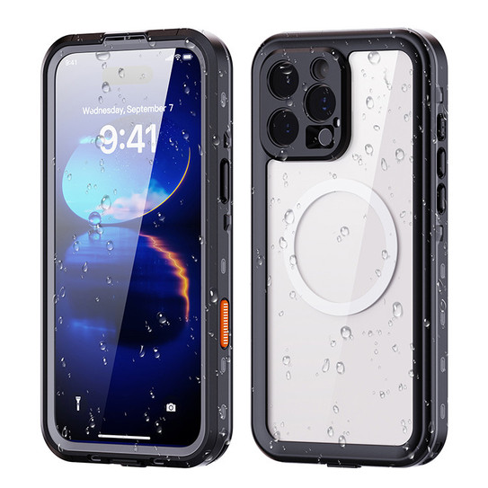 Krakatoo Dot WaterProof Case iPhone 16 Pro - Black