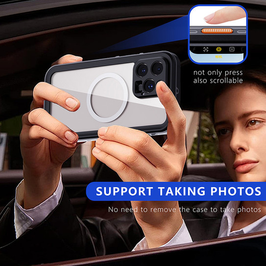 Krakatoo Dot WaterProof Case iPhone 16 Pro - Black