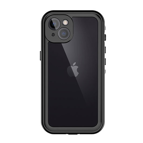 Krakatoo Dot WaterProof Case iPhone 13 - Black/Clear