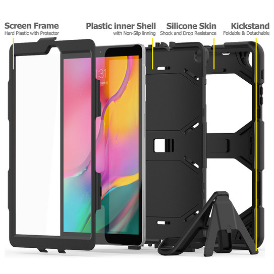 Krakatoo Armor Case Samsung Galaxy Tab A 10.1" (2019) - Black
