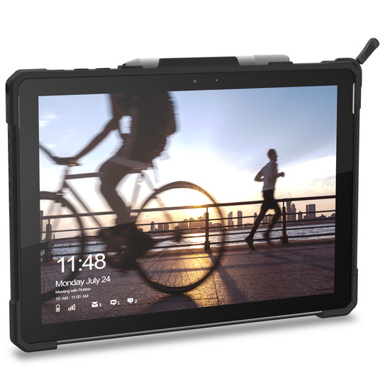 UAG Plasma Case with Handstrap Microsoft Surface Pro 7/Pro 6/Pro 5/Pro 4 - Ice/Black