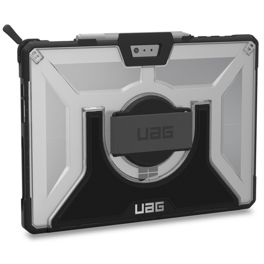 UAG Plasma Case with Handstrap Microsoft Surface Pro 7/Pro 6/Pro 5/Pro 4 - Ice/Black