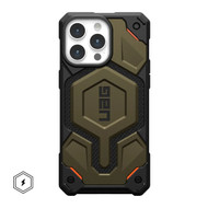 UAG Monarch Pro Kevlar MagSafe Case iPhone 15 Pro Max - Kevlar Elemental Green