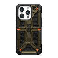 UAG Monarch Kevlar Case iPhone 15 Pro - Kevlar Element Green