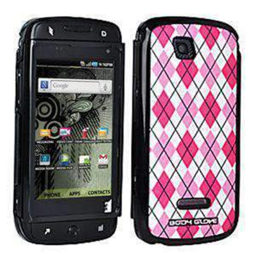 Body Glove® Print Protective Cover Pink Argyle For Samsung Sidekick