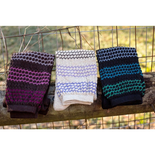 Unique Slouch or Knee High Organic Cotton Socks, 2 Pr. or 3 Pr. Pack