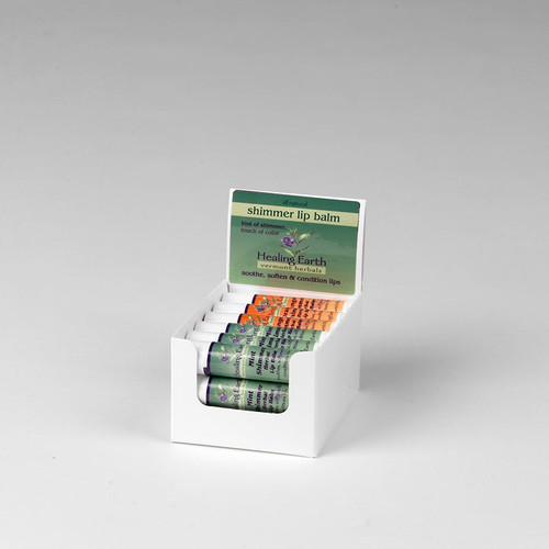 Original Mint Lip Balm - Shimmer Display (18 units)