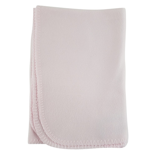 Soft Warm & Cosy Pink Polarfleece Blanket
