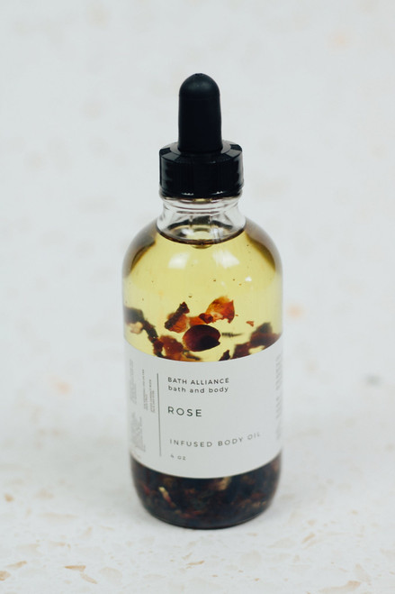 ROSE BODY OIL - For Hydrating, Calming, Moisturizing Skin