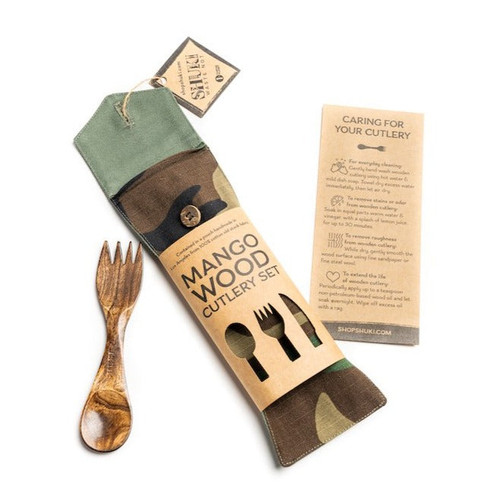 Handmade Cutlery Artisan Spork Kit