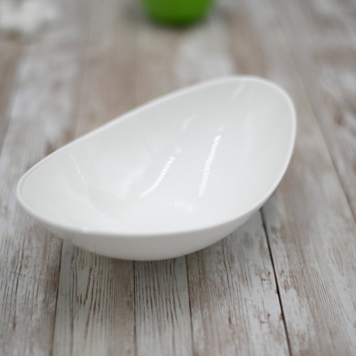 Fine Porcelain Dish 8" X 4.7'' X 2.5'' | 20.5 X 12 X 6.5 Cm 