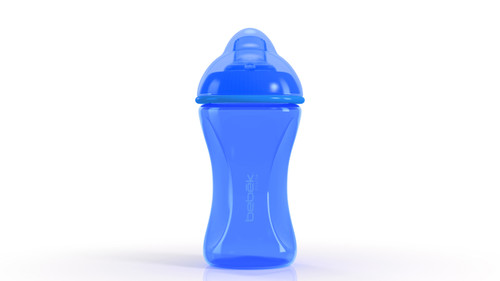 8oz/240ml Blueberry Bebek Plus Soft Spout Bottle