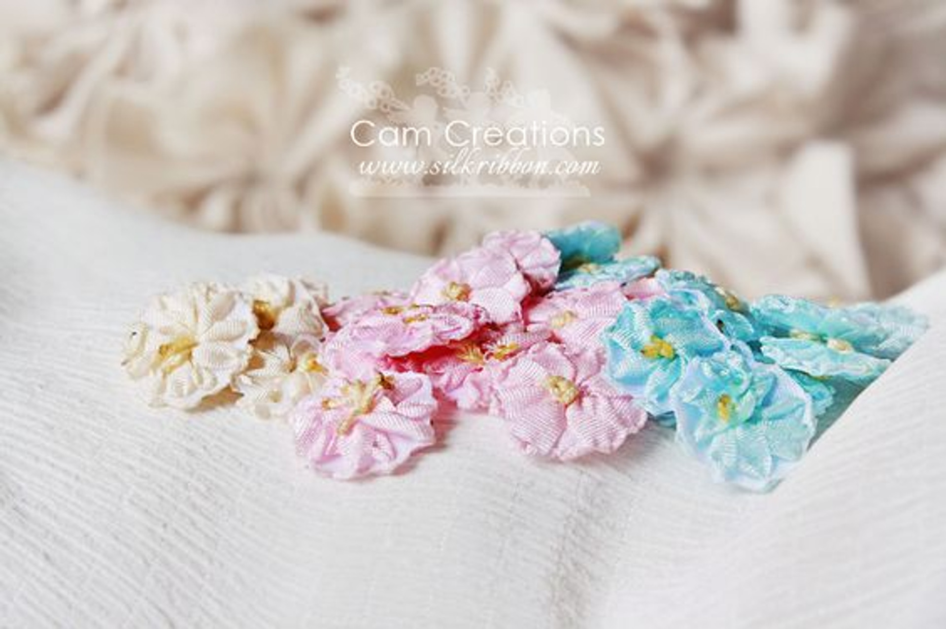 Pure Filament Silk Embroidery Ribbon 7mm - Cam Creations