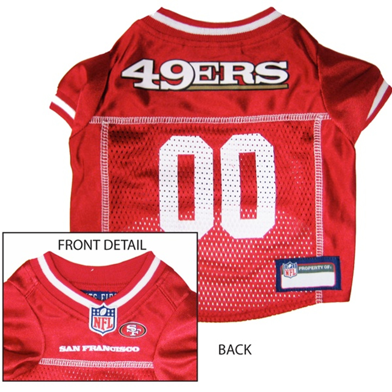 49ers pet jersey