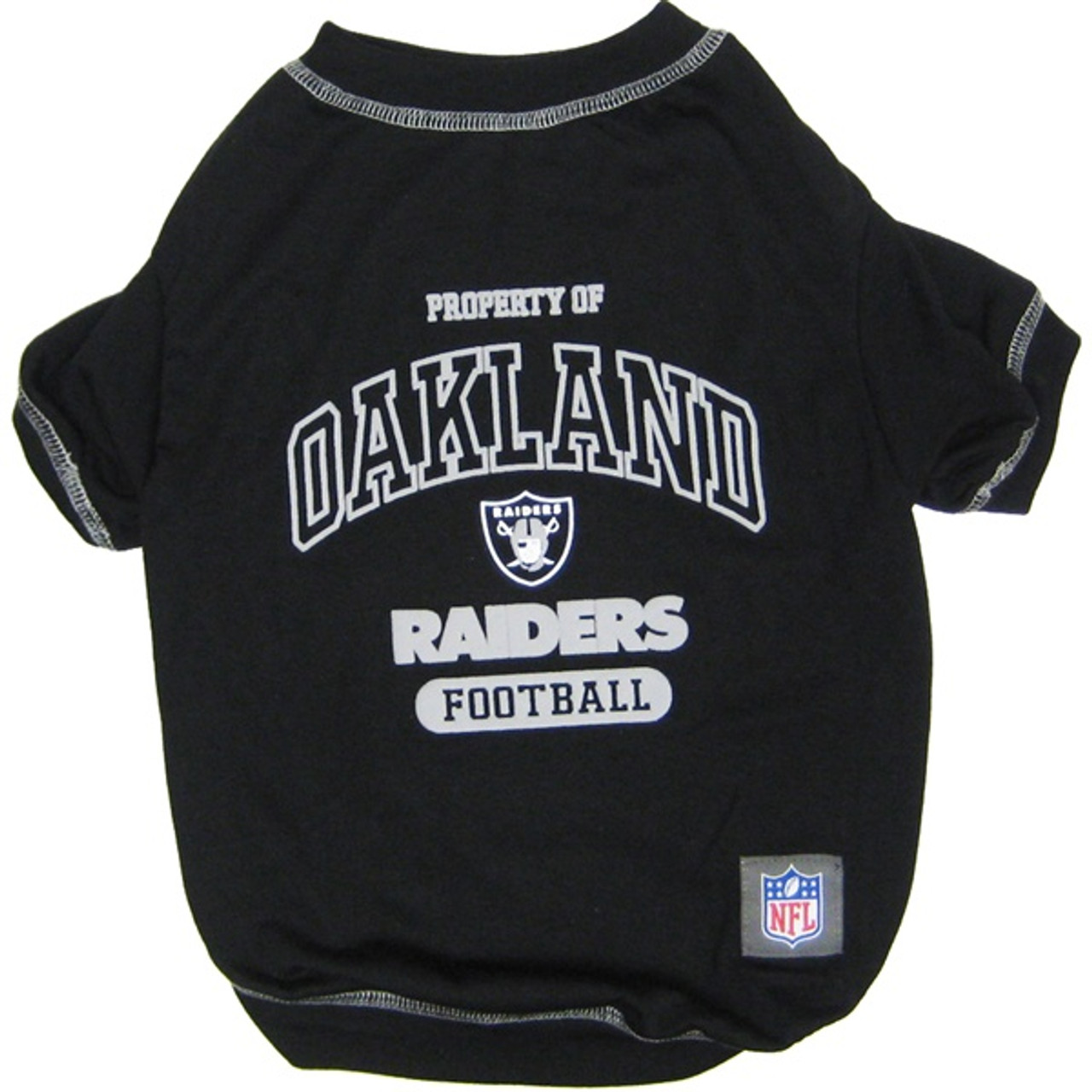 oakland raiders dog jersey