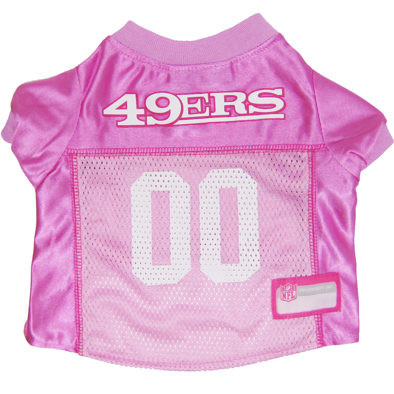 pink 49ers jersey