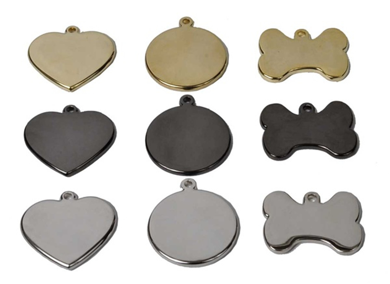 metal pet tags engraved