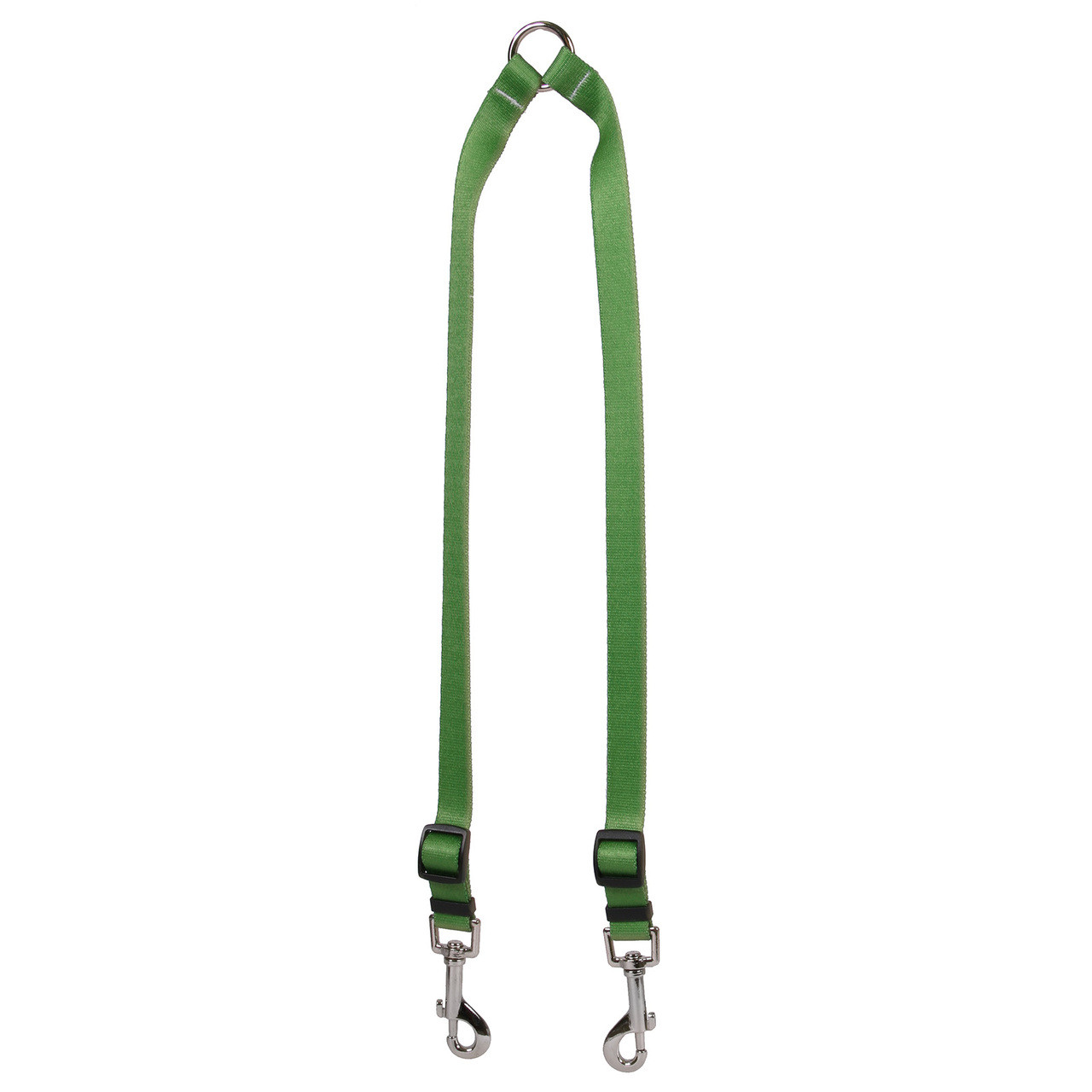 Solid Kelly Green Coupler Dog Leash | Hot Dog Collars