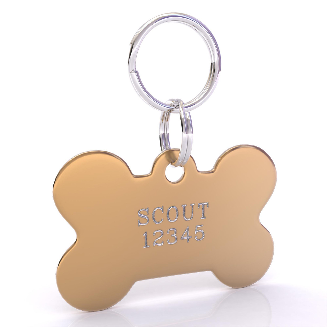 Bone Pet ID Tag