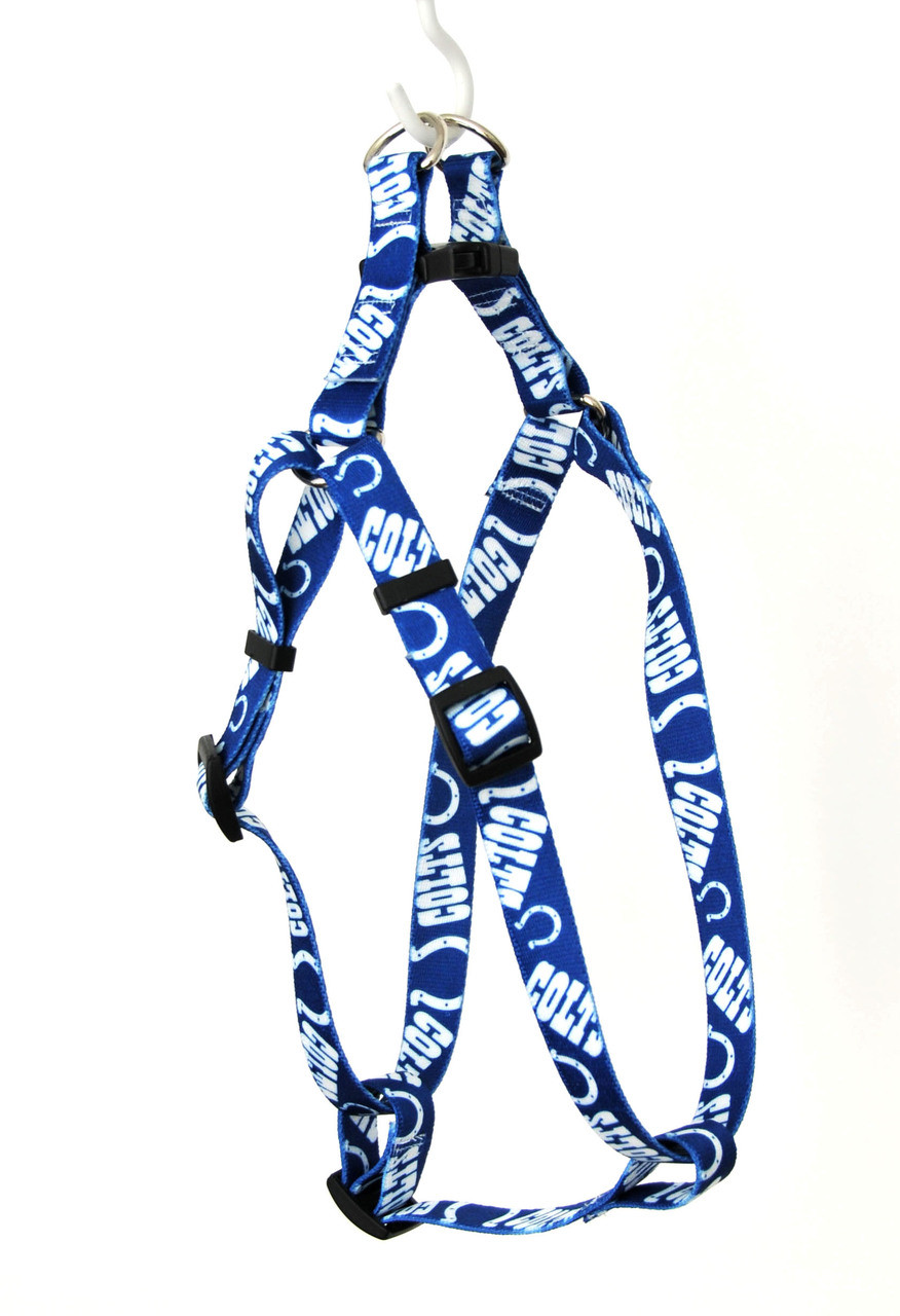Indianapolis Colts Step-In Dog Harness by Yellow Dog Design, Inc ...