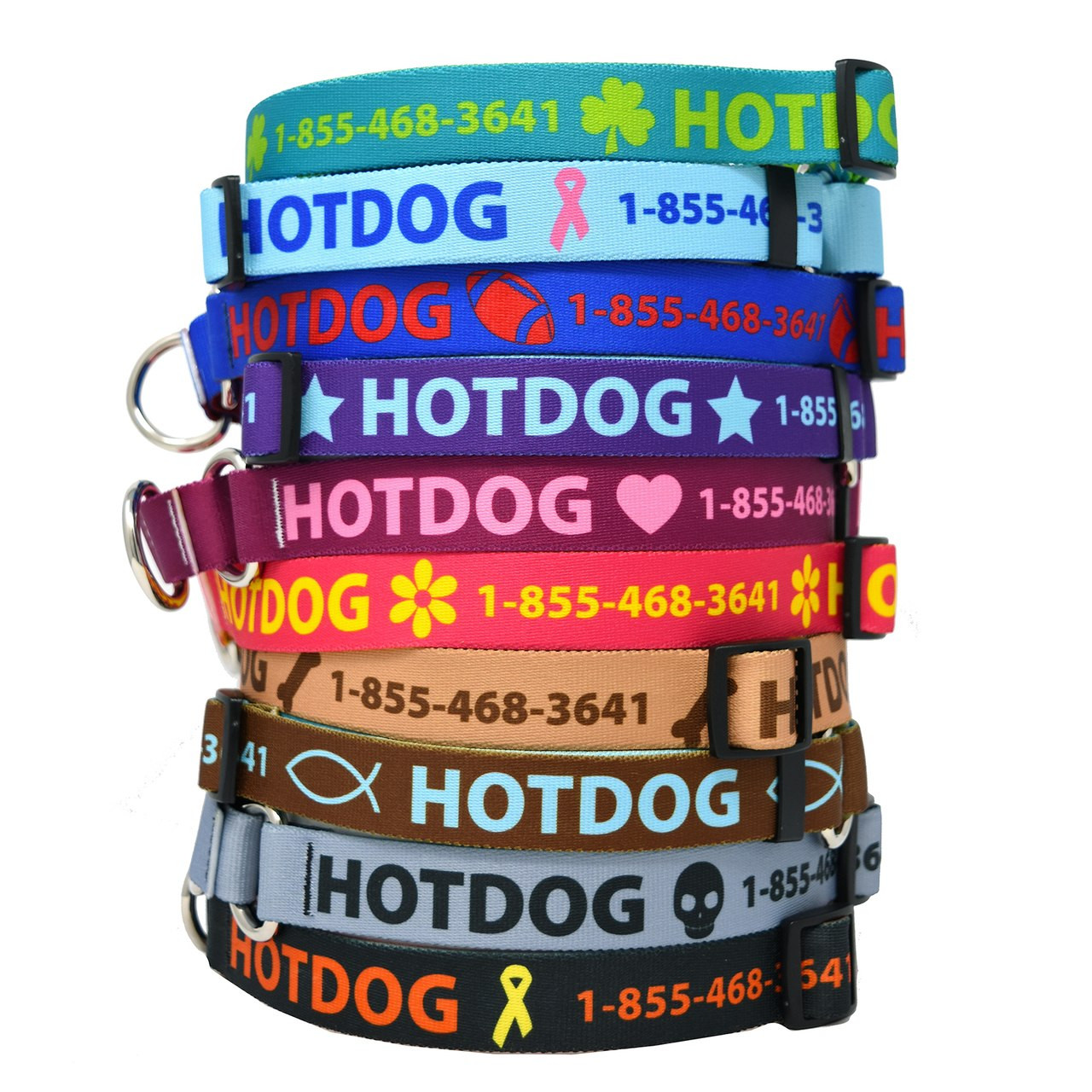 Design Your Dog's Rope Identification Day Collar