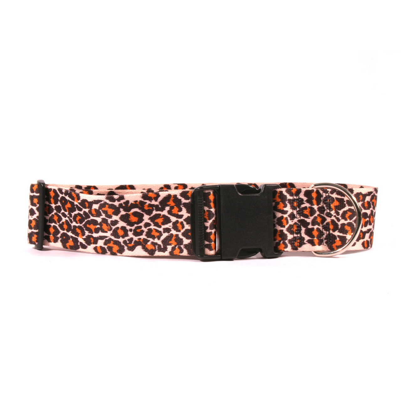 2 Inch Wide Leopard Skin Dog Collar by Yellow Dog Design. Order today ...