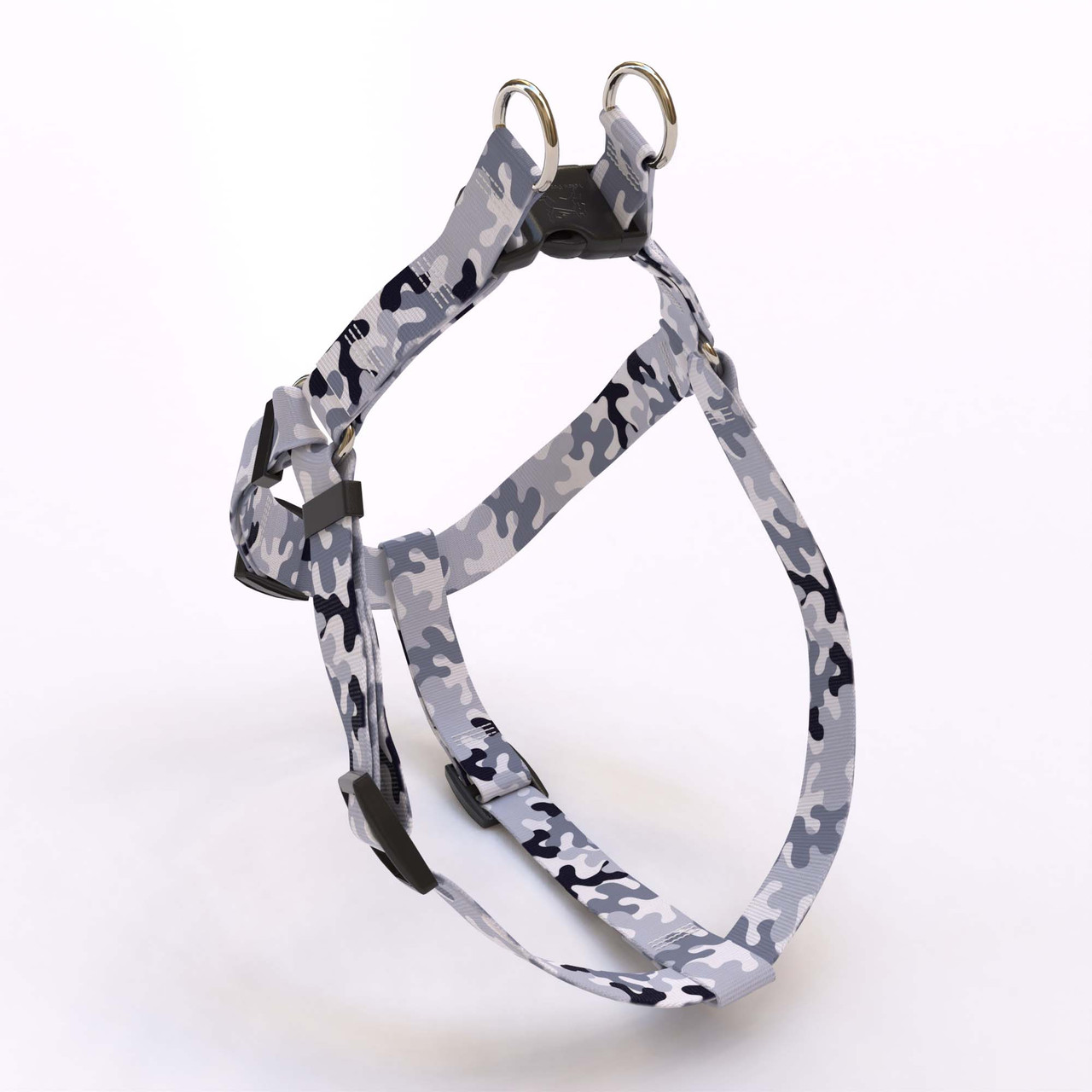 White camo hot sale dog harness