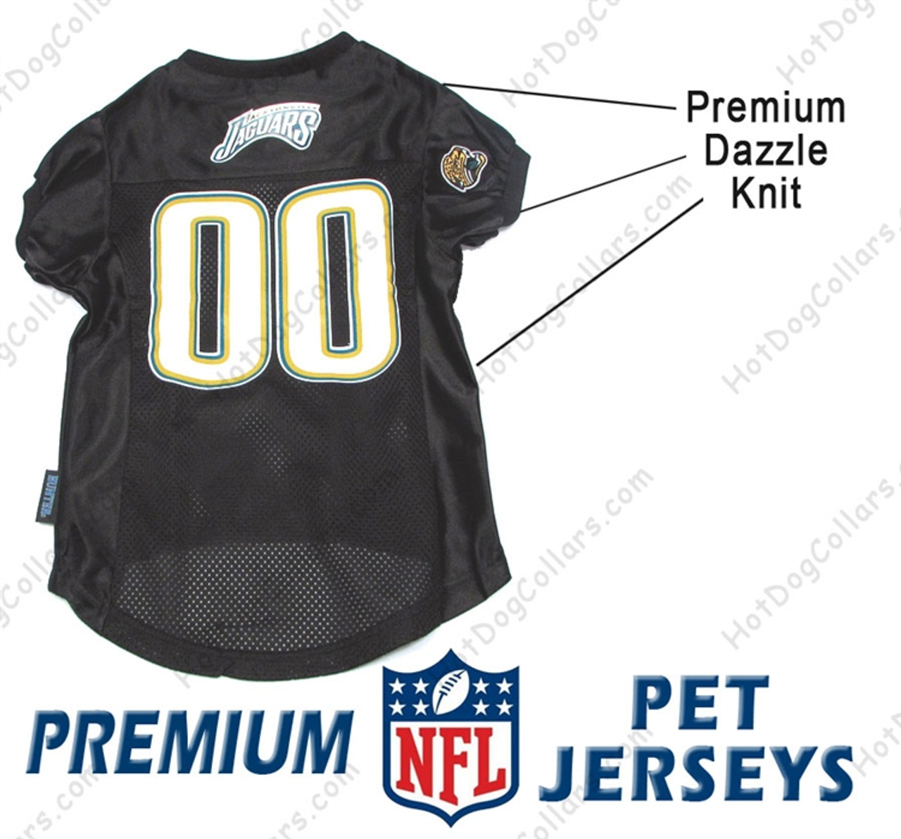 jacksonville jaguars dog jersey