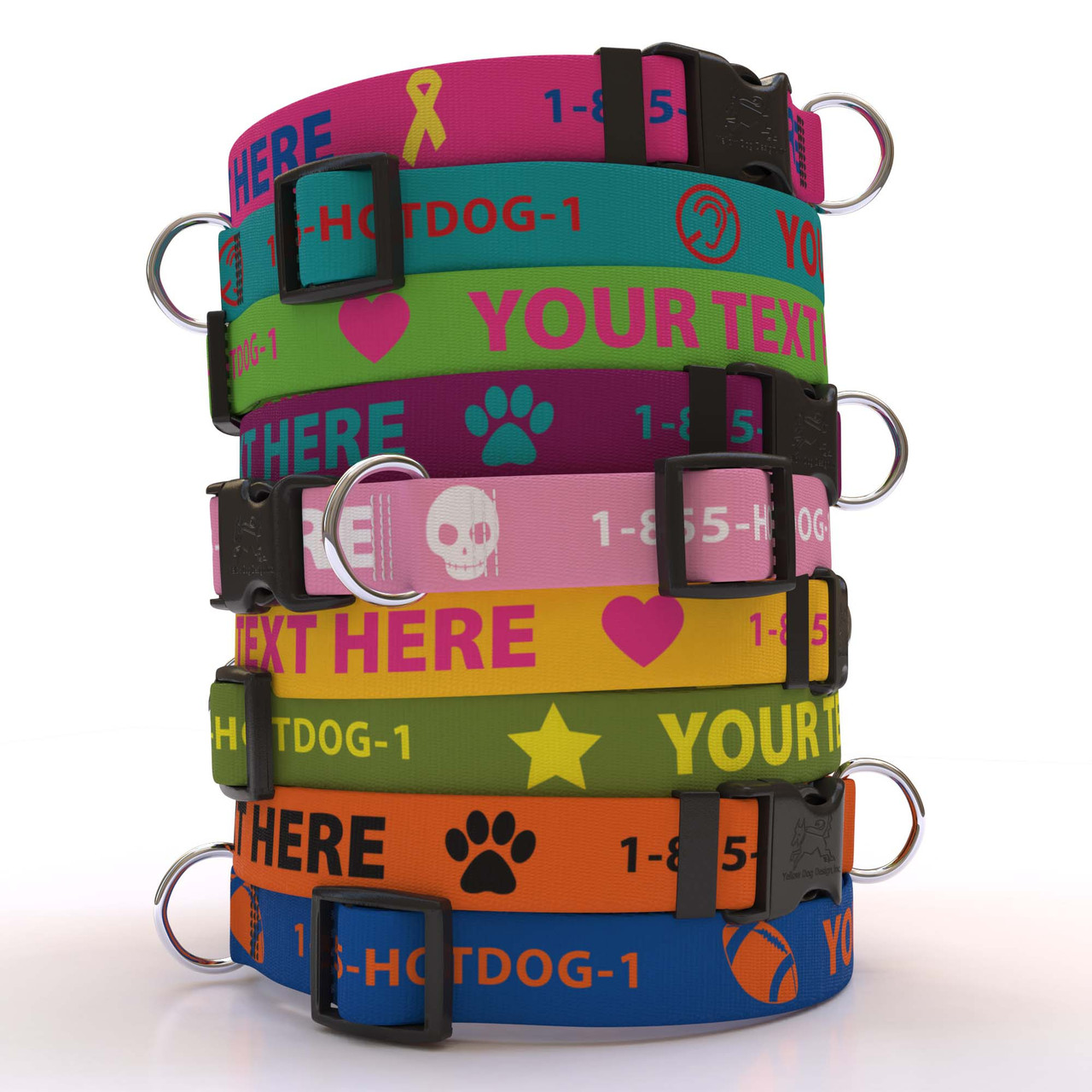 Collars for discount dogs personalized