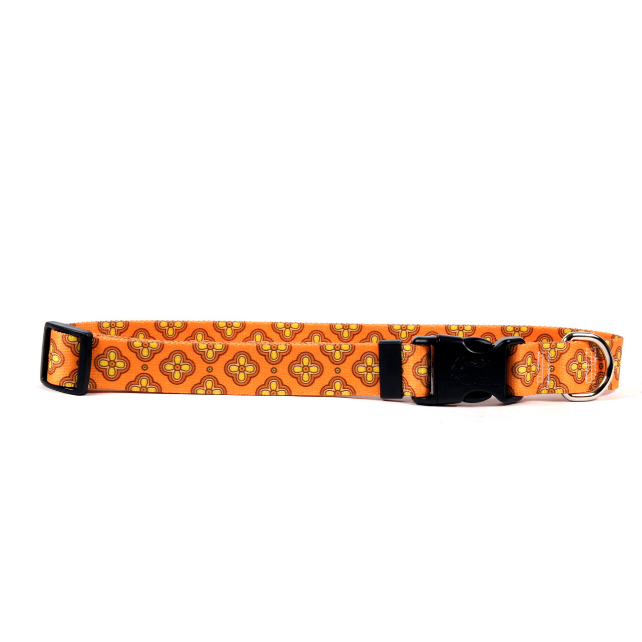 Cleo Orange Break Away Cat Collar | Hot Dog Collars